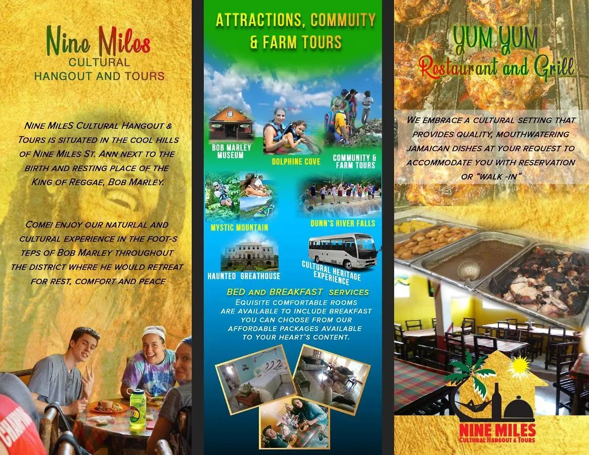 Nine Miles Cultural Hangouts&Tours Stepney 0*,  Jamaïque